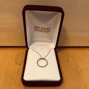 Helzberg Diamond Circle Pendant